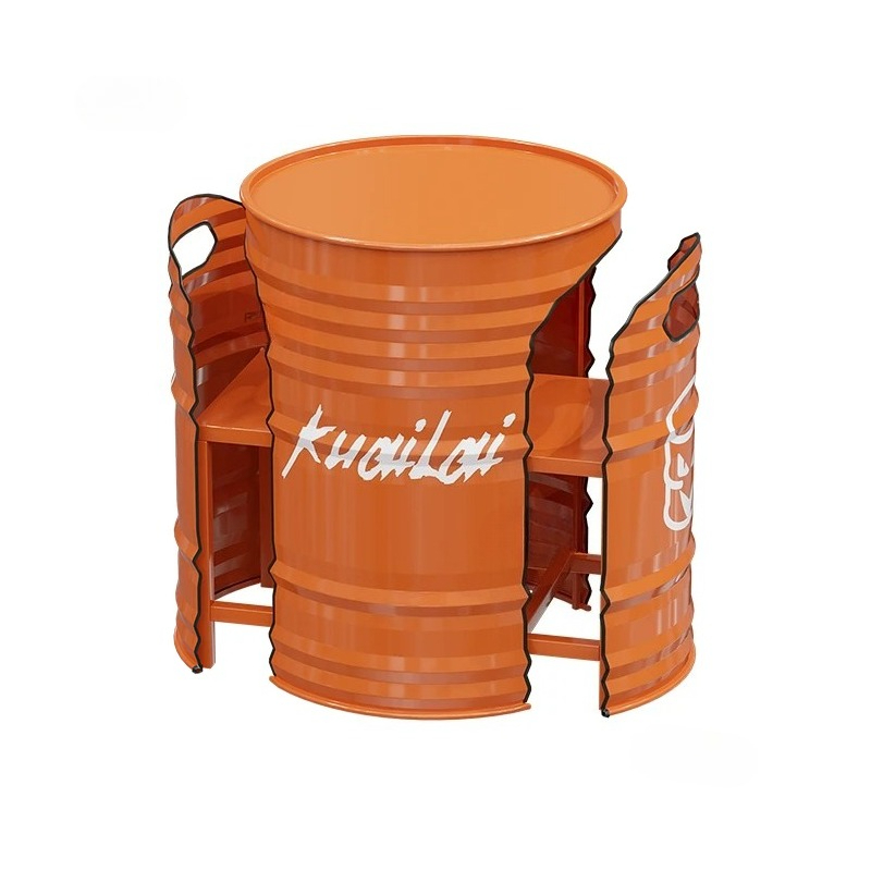 Outdoor Furniture For Cafe - Creative Iron Garden Furniture Sets Cafe