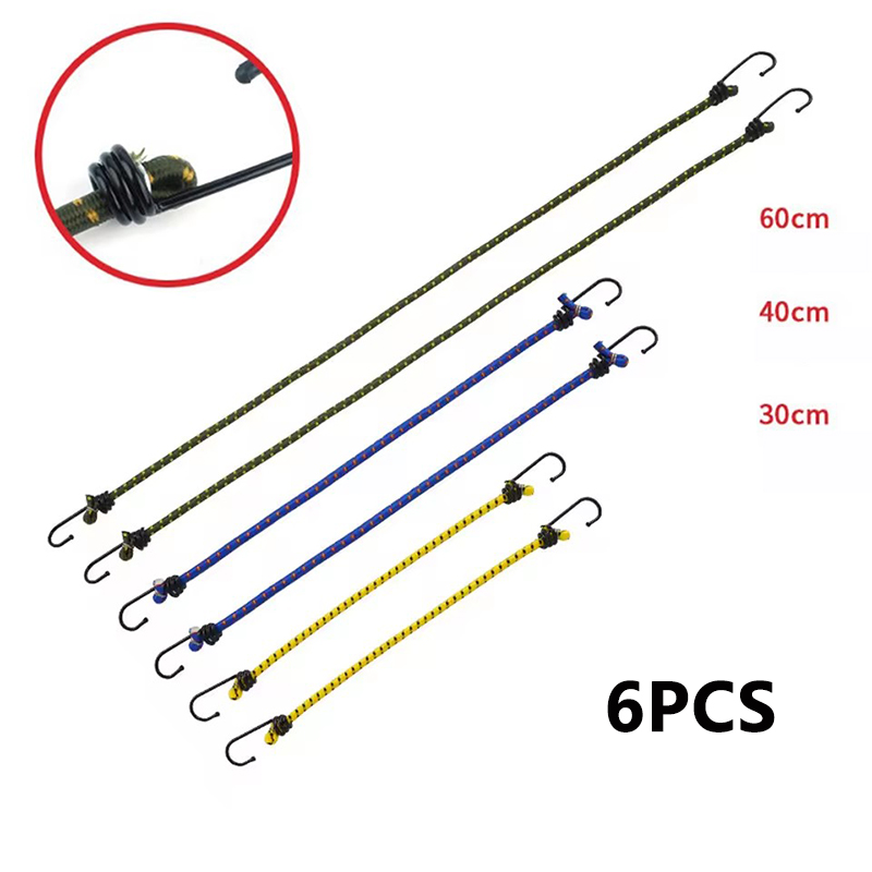 6Pcs Outdoor Camping Elastic R - огляд і ціна Outdoor Furniture Rope