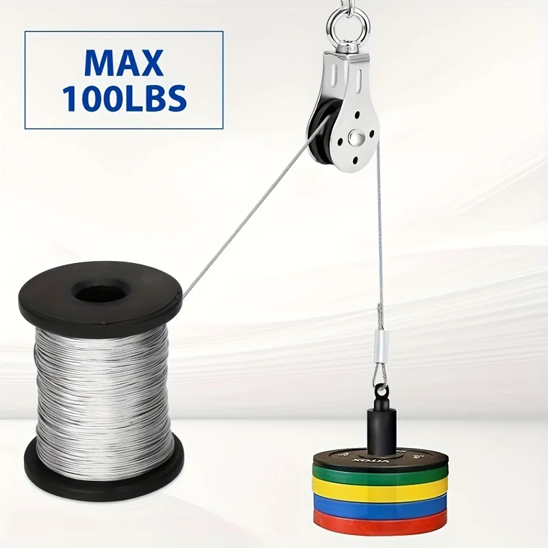 50m/196ft Stainless Steel Wire - огляд і ціна Outdoor Furniture Rope