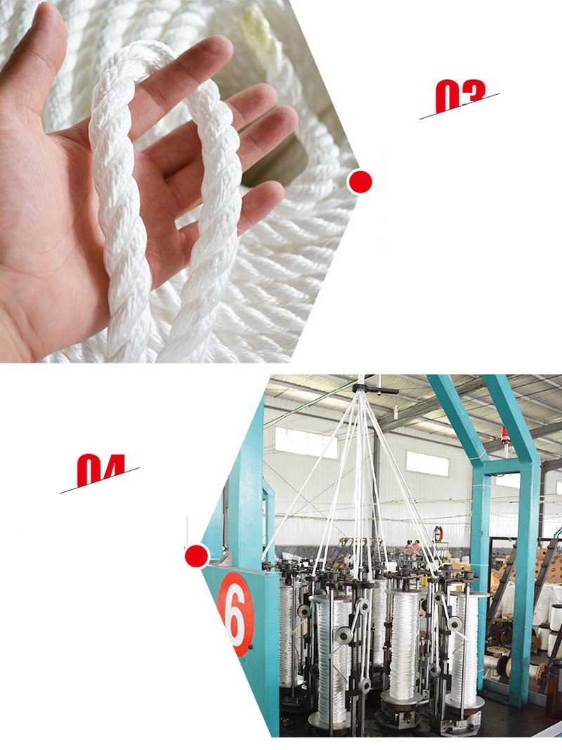 HQ 6-30 MM Pure White 100% Pol - огляд і ціна Outdoor Furniture Rope