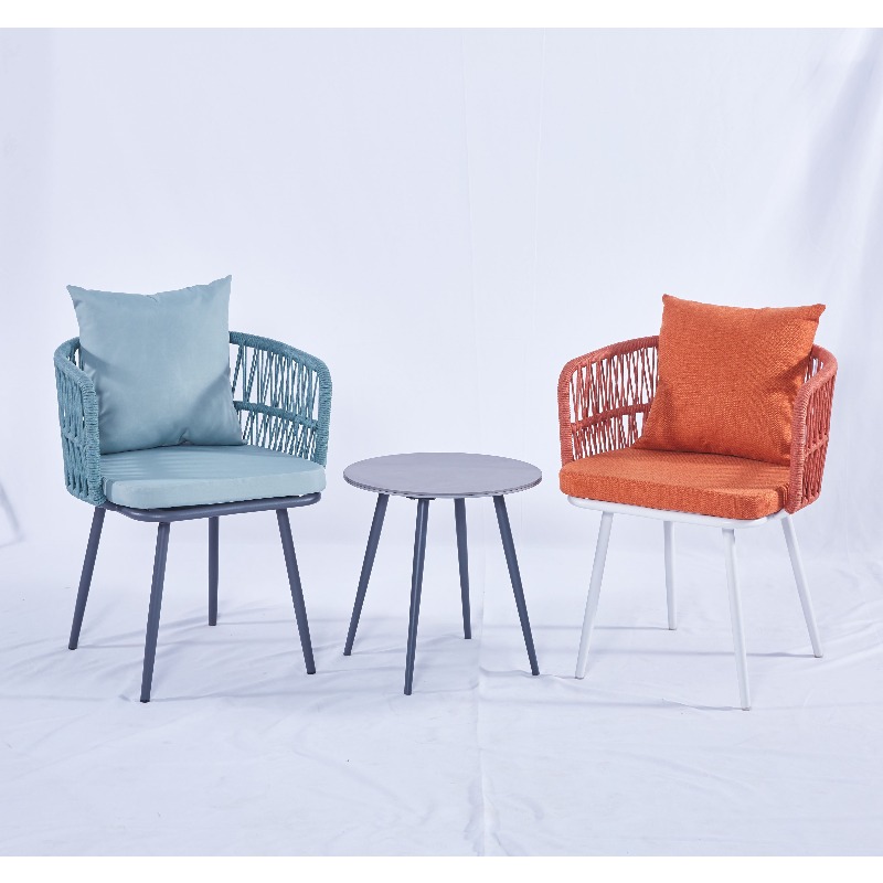 2023 Design Woven Rope Outdoor - огляд і ціна Outdoor Furniture For Cafe