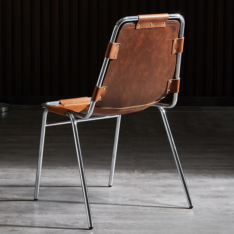 Vintage Leather Dining Chair I - огляд і ціна Outdoor Furniture For Cafe