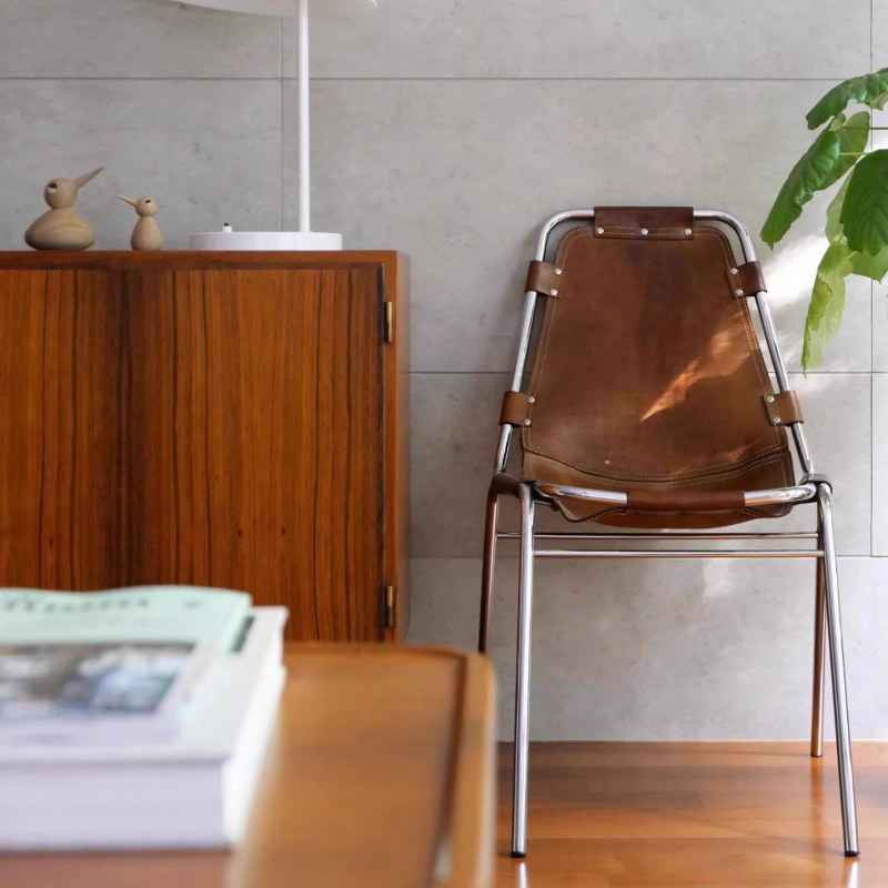 Vintage Leather Dining Chair I - огляд і ціна Outdoor Furniture For Cafe