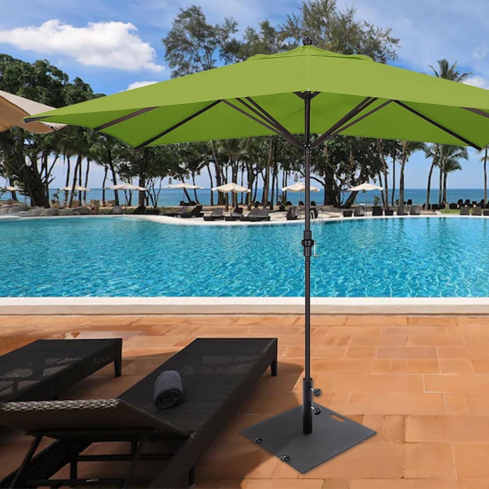 Heavy Duty Patio Umbrella Base - огляд і ціна Outdoor Furniture With Umbrella