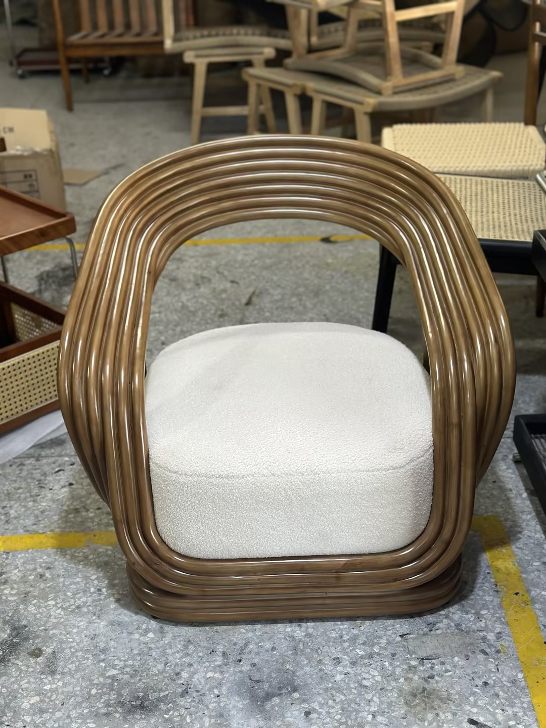 #Modern Deluxe Wooden Rattan L - огляд і ціна Outdoor Furniture Vietnam