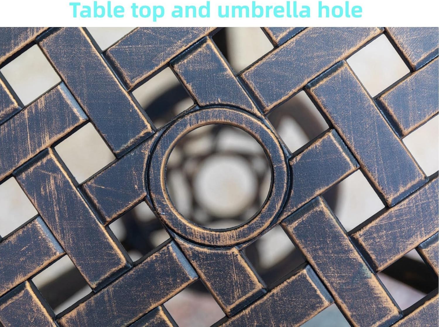 Bronze rust-resistant cast alu - огляд і ціна Outdoor Furniture With Umbrella