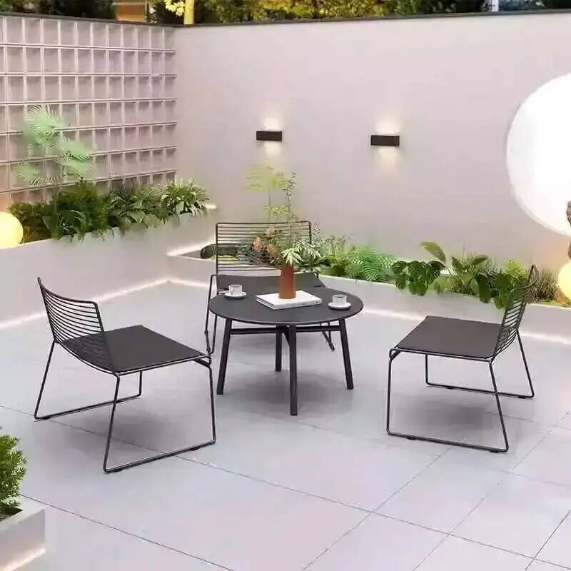 Simple Cafe Balcony Leisure Ir - огляд і ціна Outdoor Furniture For Cafe