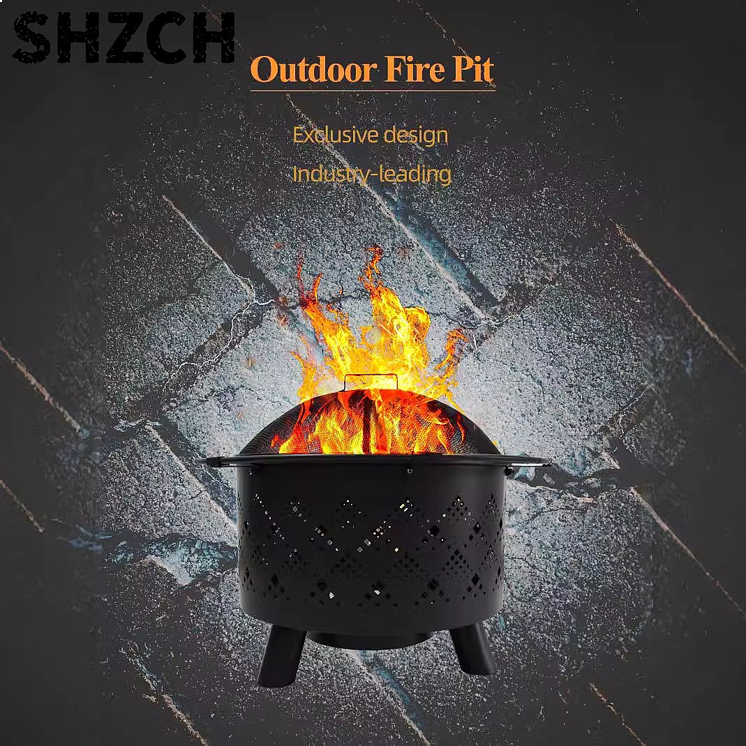 Outdoor Charcoal Brazier Heati - огляд і ціна Outdoor Furniture Set