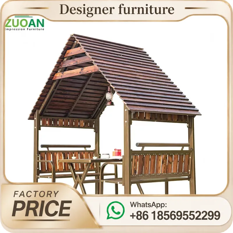 WPC Pavilion Gazebo Outdoor Wo - огляд і ціна Outdoor Furniture Set