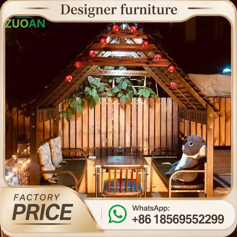 WPC Pavilion Gazebo Outdoor Wo - огляд і ціна Outdoor Furniture Set