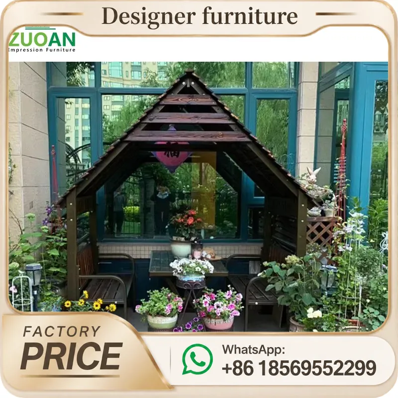 WPC Pavilion Gazebo Outdoor Wo - огляд і ціна Outdoor Furniture Set