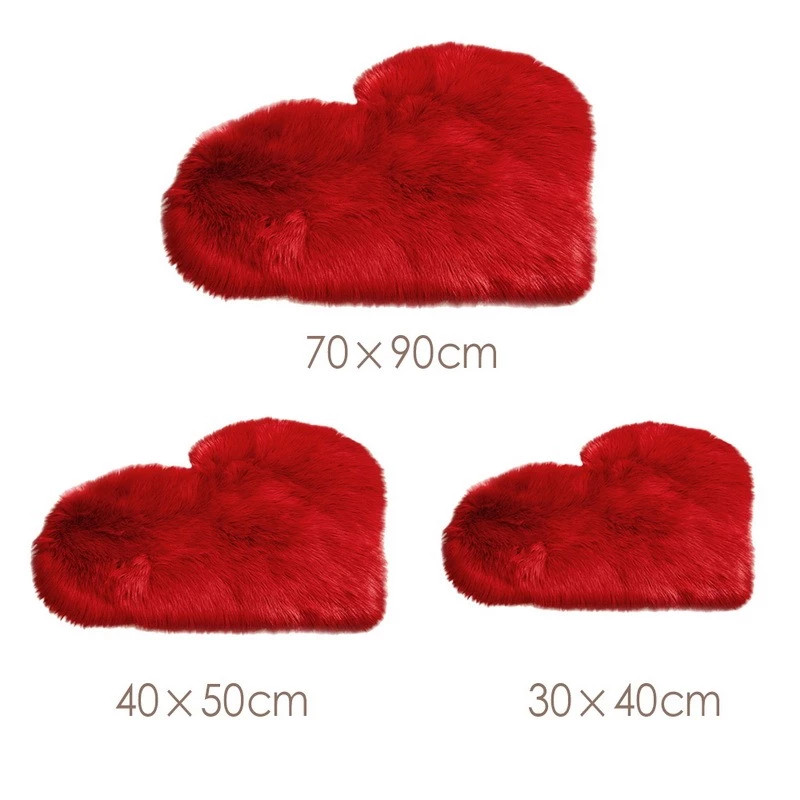 Furry Solid Color Heart Rug Be - огляд і ціна Outdoor Furniture For Cafe